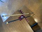 Purpleheart and cues