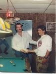 Country Connection,Texarkana,Ar., David Harcrow, getting paid after a 9 Ball match!...1995